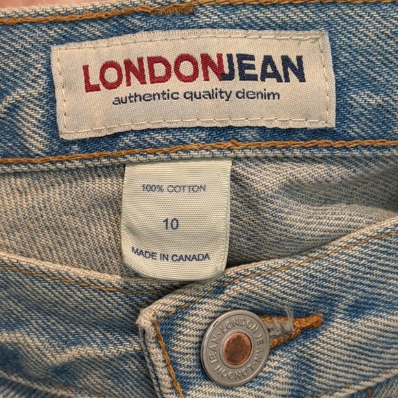 Low Rise Denim Shorts 100% Cotton - Picture 5 of 10